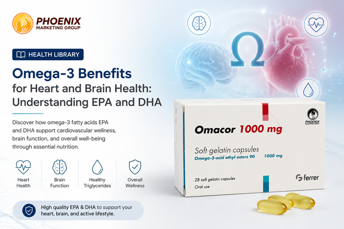 Omega-3 Benefits for Heart and Brain Health: Understanding EPA and DHA